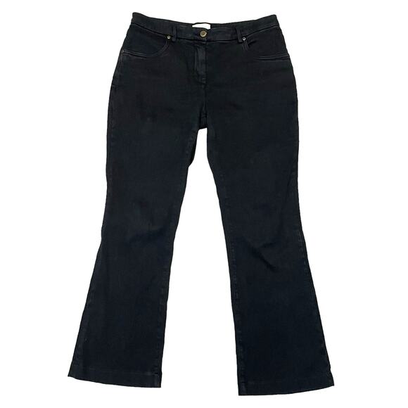 Via Masini 80 Firenze Cotton Twill Pants Trousers Black Italy IT 46 / 34" Waist - Picture 1 of 13